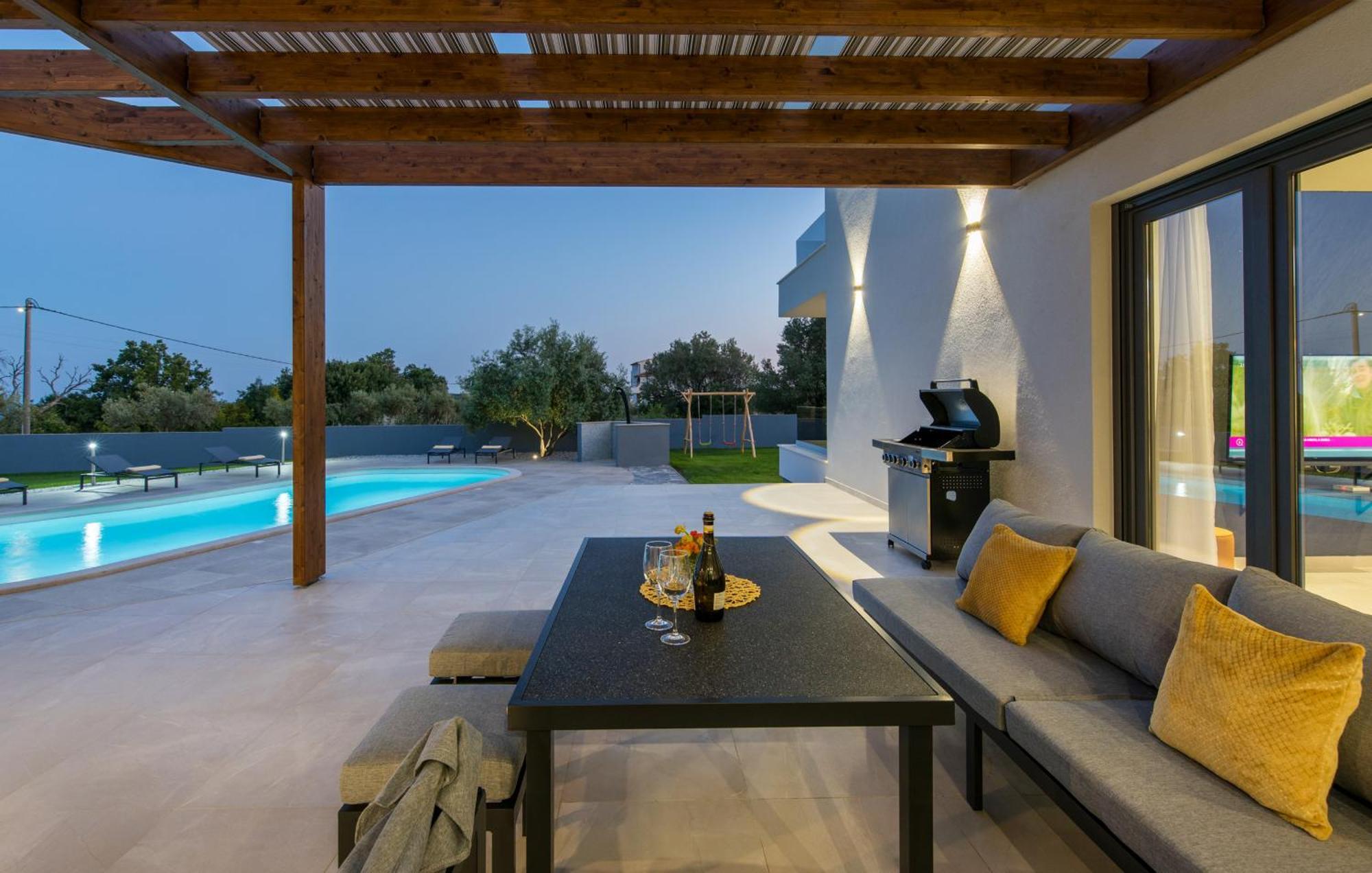 Villa Posidonia Near Pula With Sea View And Surrounded By Olive Trees Krnica Eksteriør bilde