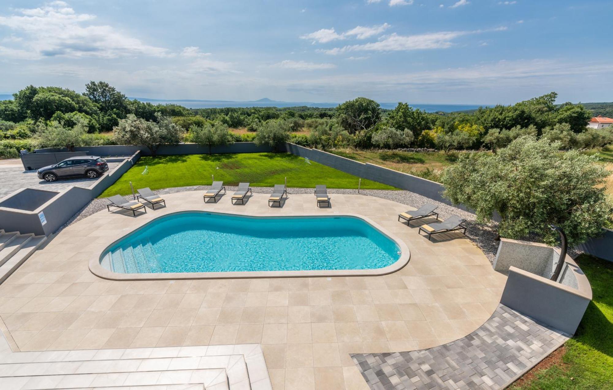 Villa Posidonia Near Pula With Sea View And Surrounded By Olive Trees Krnica Eksteriør bilde
