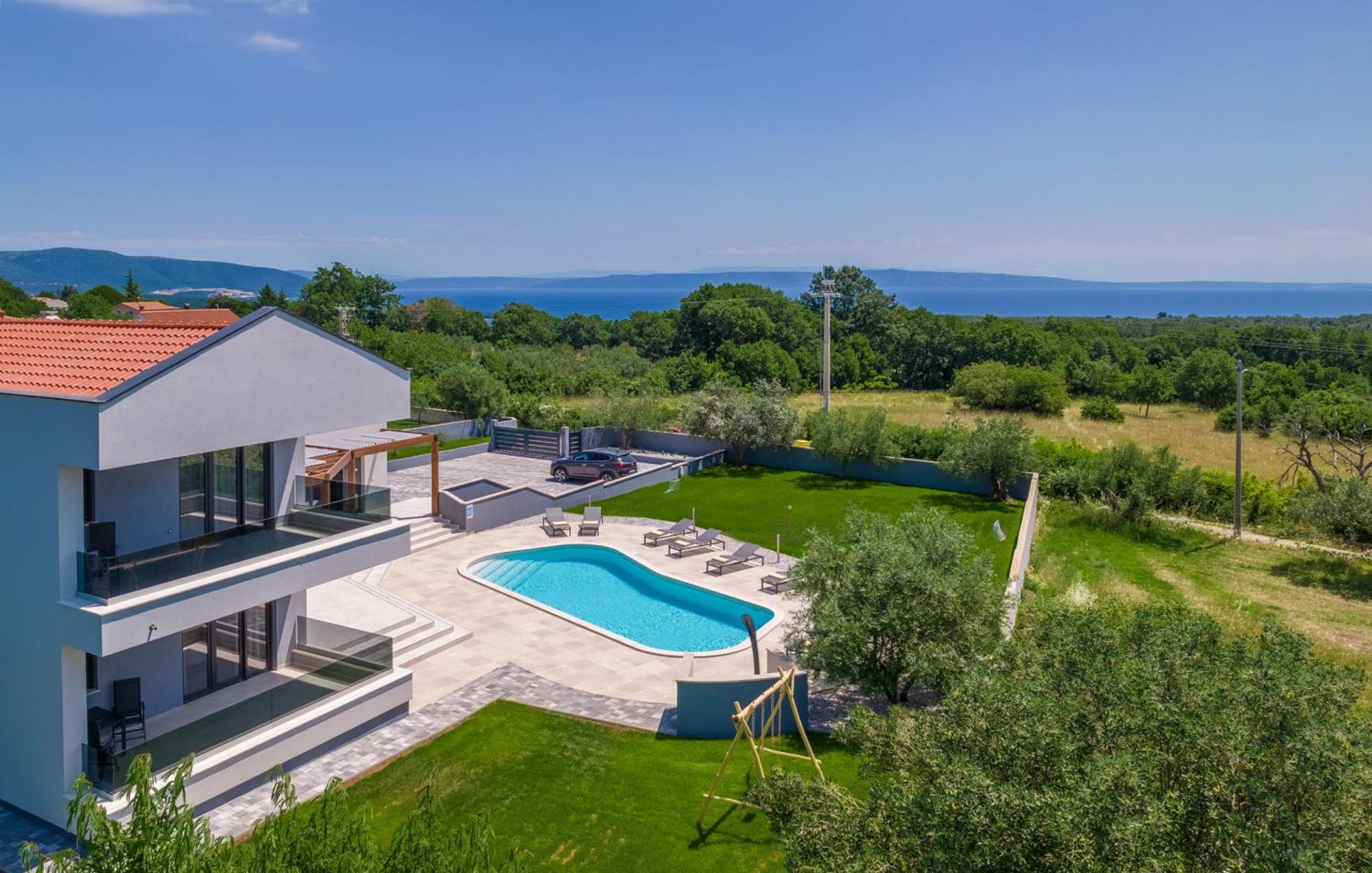 Villa Posidonia Near Pula With Sea View And Surrounded By Olive Trees Krnica Eksteriør bilde